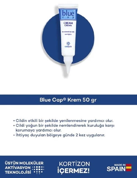Blue Cap Krem 50 gr - Resim 5