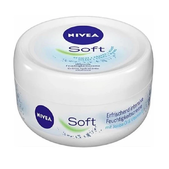 Nivea Krem Soft Vazo 200 ml ürün görseli