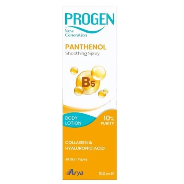 Progen Panthenol Collagen Hyaluronic Asit Body Lotion 150 ml