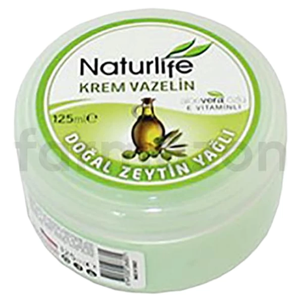 Naturlife Doğal Zeytin Yağlı Vazelin Krem 125 ml