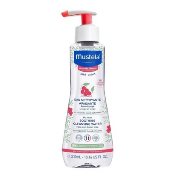 Mustela Soothing Cleansing Water Hassas Ciltler İçin Temizleme Suyu 300 ml