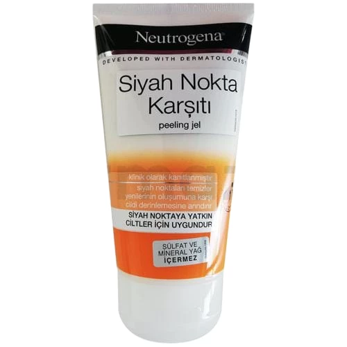 Neutrogena Peeling Jel Siyah Nokta Karşıtı 150 ml