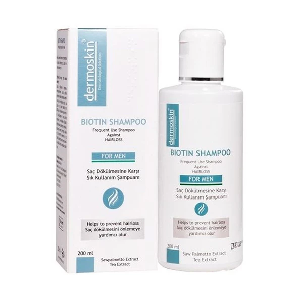 Dermoskin Biotin Şampuan Erkekler İçin 200 ml