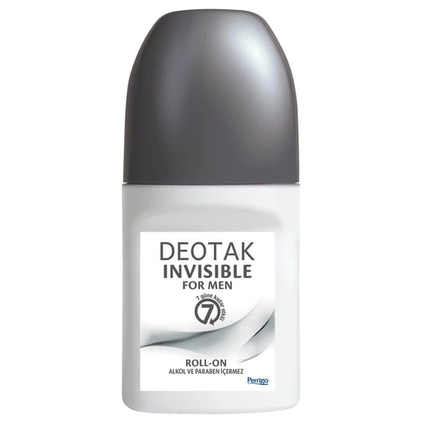 Deotak Roll-On Deodorant Invisible For Men 35 ml