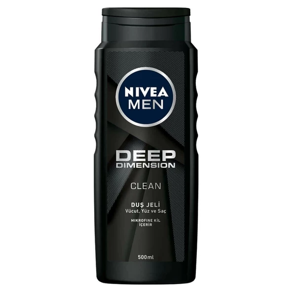 Nivea Men Duş Jeli Deep Dimension 500 ml