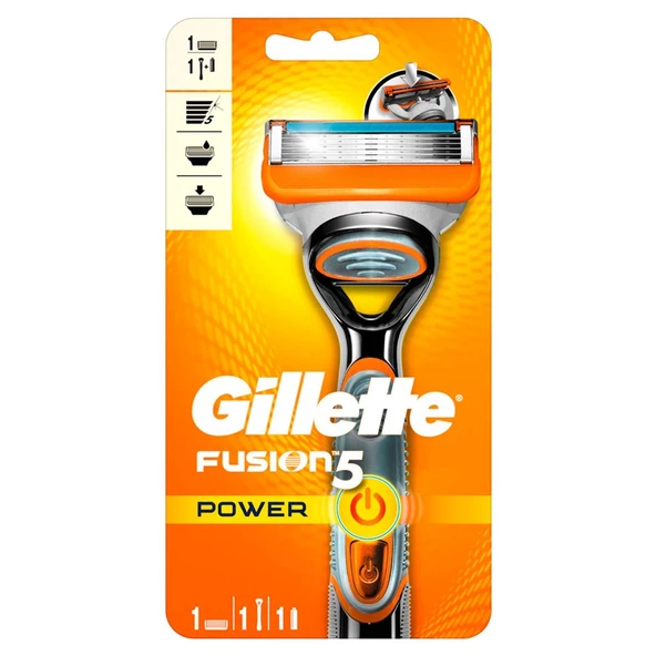 Gillette Fusion Power Tıraş Makinesi 1