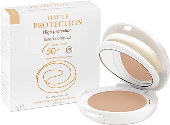 Avène Güneş Beige Compact Açık Renkli Fondöten SPF50 10 gr