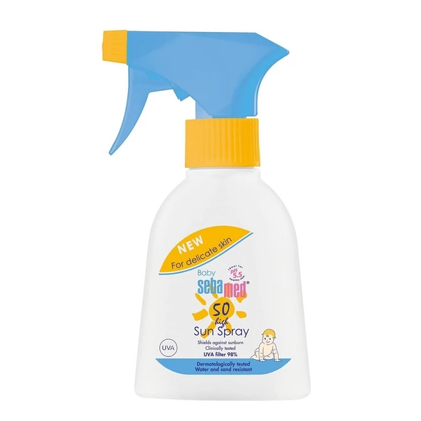 Sebamed Baby Çok Yönlü Koruyucu Güneş Spreyi SPF50 200 ml ürün görseli