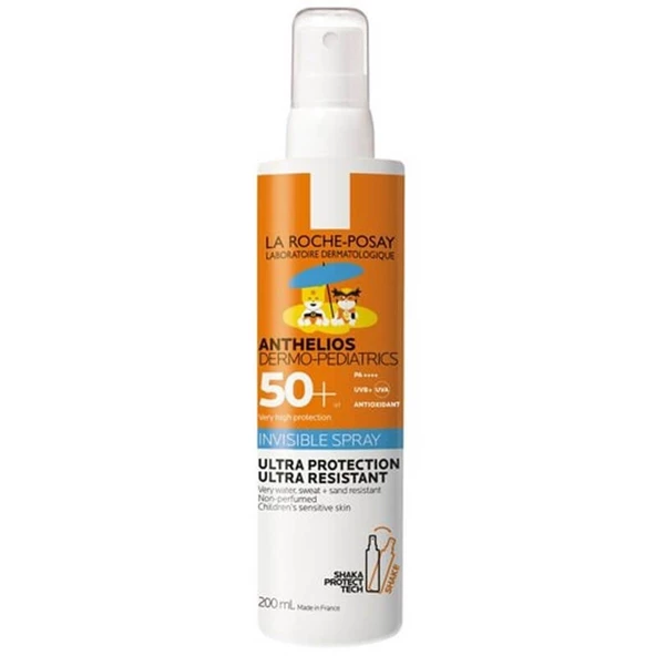 La Roche Posay Anthelios Çocuklar İçin Güneş Koruyucu Sprey SPF50+ 200 ml ürün görseli