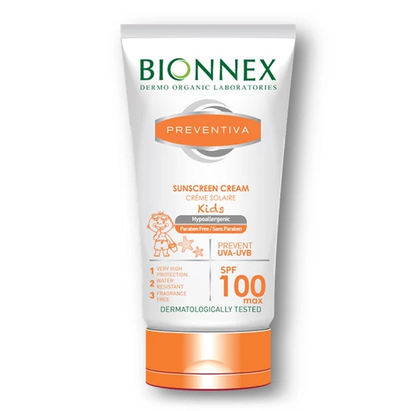 Bionnex Preventiva Kids Güneş Kremi SPF100 50 ml ürün görseli