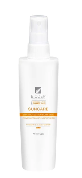 Bioder Suncare Güneş Koruyucu Vücut Sütü Spf 50+ 180 Ml