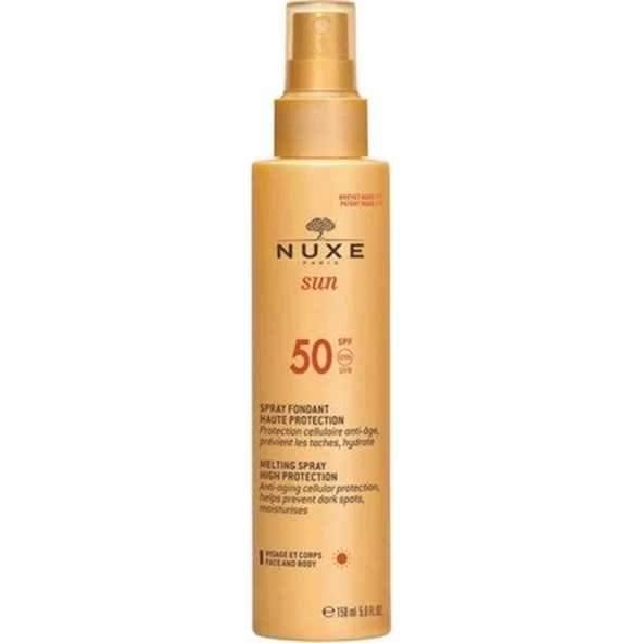 Nuxe Güneş Koruyucu Yüz Ve Vücut Sütü Spf50 150Ml