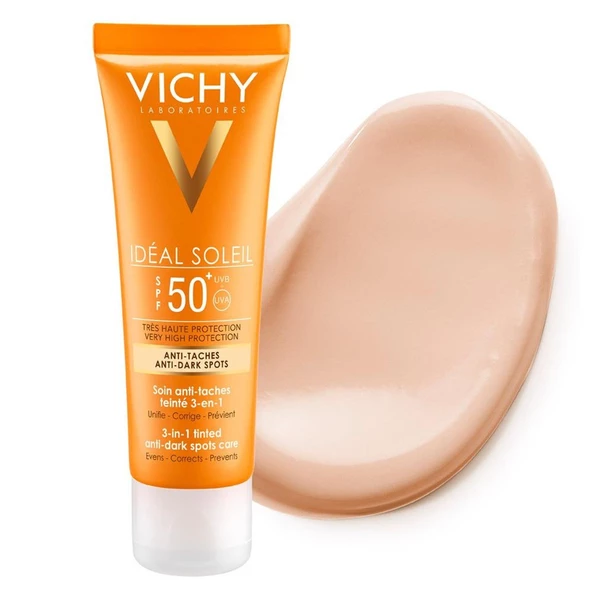 Vichy Capital Soleil Anti-Dark Spot SPF50+ 50 ml - Resim 2