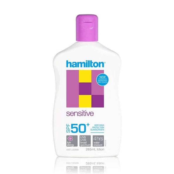 Hamilton Sensitive SPF50+ Losyon 265 ml - 1