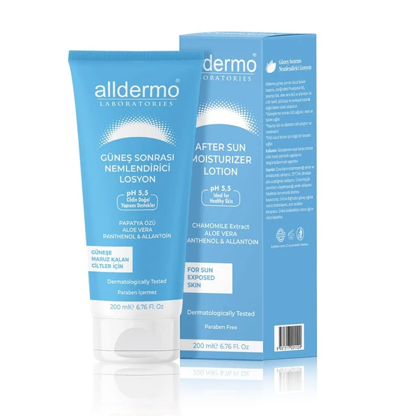 Alldermo After Sun Krem 200 ml ürün görseli