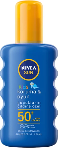 Nivea Sun Kids Güneş Spreyi Nemlendirici SPF50 200 ml - 2