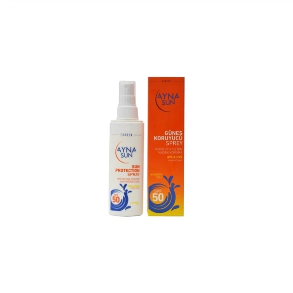 Ayna Sun Güneş Koruyucu Sprey SPF50 100 ml - 1