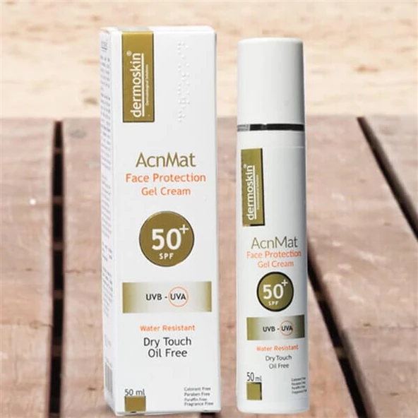 Dermoskin Acne Mat Face Protection SPF50+ 50 ml - Resim 2