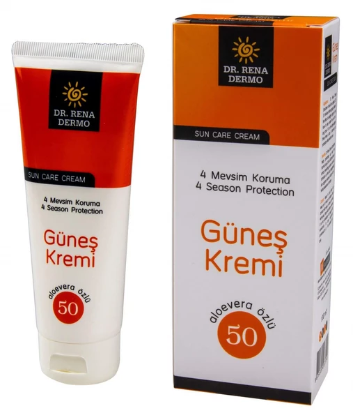 Dr. Rena Dermo 50 Faktör Aloevera Özlü Güneş Kremi 100 ml