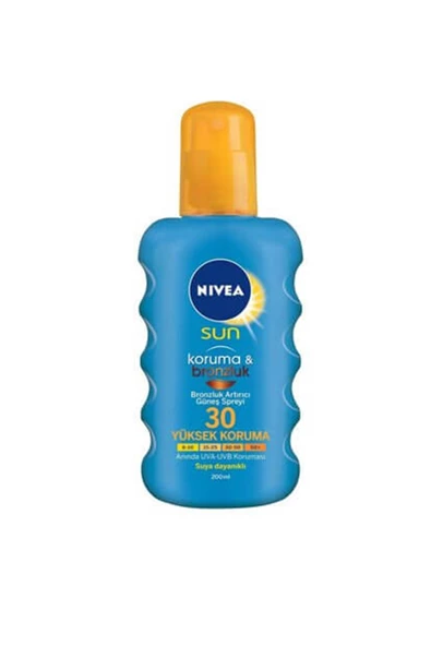 Nivea Sun Güneş Spreyi Koruma & Bronzluk SPF30 200 ml ürün görseli