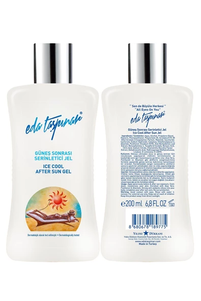 Eda Taşpınar Güneş Sonrası Serinletici Jel 200 ml - Resim 2
