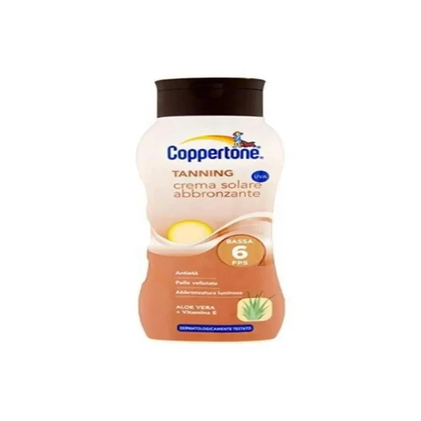 Coppertone Bronzlaştırıcı Krem SPF6 200 ml ürün görseli