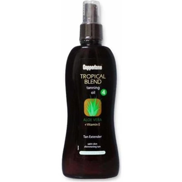 Coppertone Aloe Veralı Yoğun Bronzlaştırıcı Güneş Yağı 200 ml ürün görseli