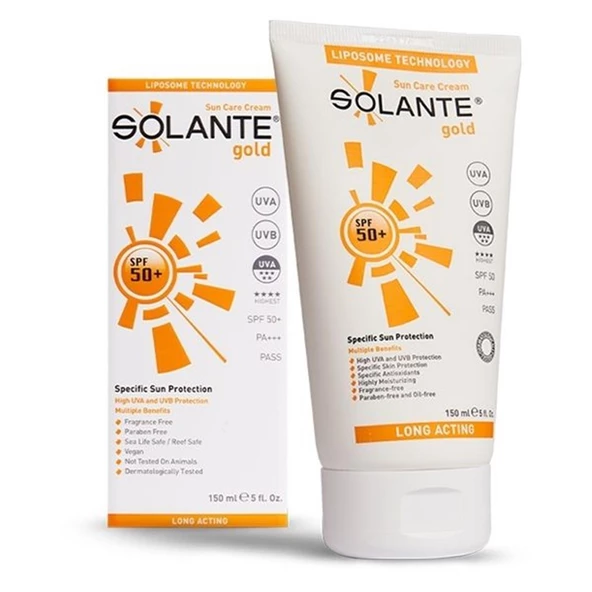 Solante Gold Soin Solaire Lotion SPF50+ 150 ml ürün görseli