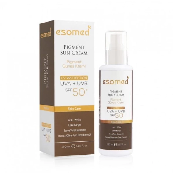 Esomed Pigment Acti-White Sun Care Cream SPF50+ 150 ml ürün görseli
