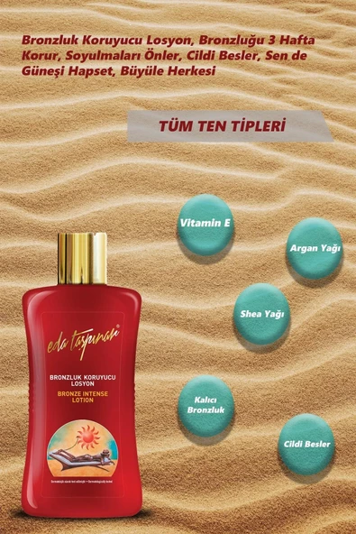 Eda Taşpınar Bronzluk Koruyucu Losyon 200 ml - Resim 3