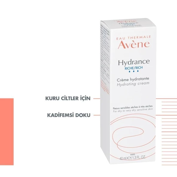 Avène Hydrance Riche 40 ml - Resim 4