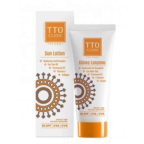TTO Clinic Güneş Losyonu 100 ml ürün görseli