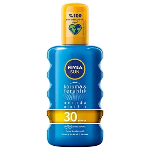 Nivea Sun Koruma & Ferahlık SPF30 200 ml ürün görseli
