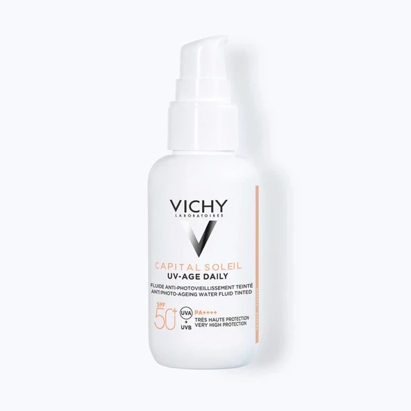 Vichy CS UV Age Daily Tunted SPF50 40 ml - Resim 2