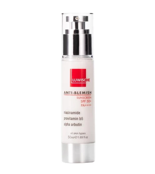 Luwische Anti Blemish Sunscreen PA++++ Extremely UVA Protect  SPF50 50 ml ürün görseli