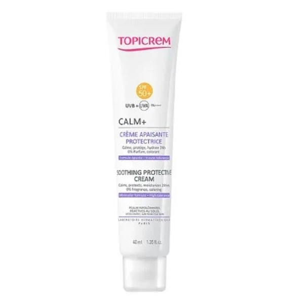 Topicrem Calm Soothing Protective Cream SPF50 40 ml ürün görseli