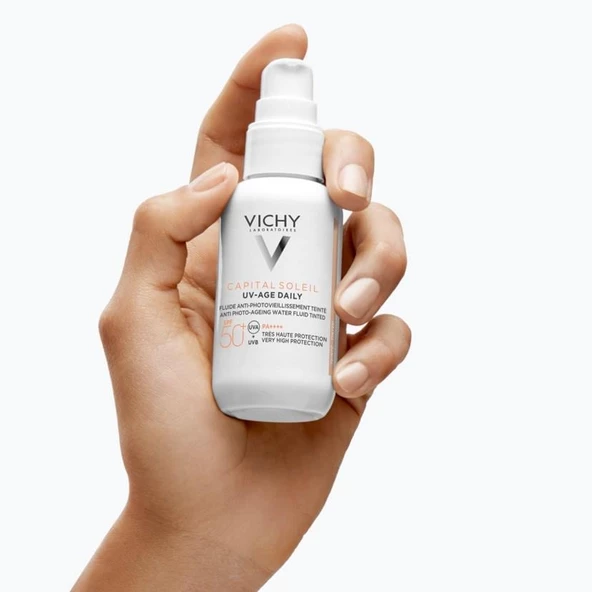 Vichy CS UV Age Daily Tunted SPF50 40 ml - Resim 3