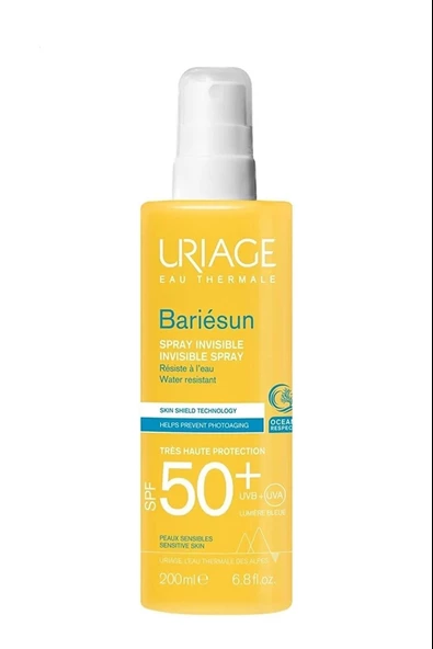 Uriage Bariesun Kokusuz Güneş Koruyucu Sprey SPF50+ 200 ml ürün görseli