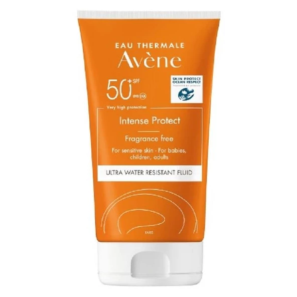 Avène Intense Protect Ultra Water Resistant Fluide SPF50+ 150 ml