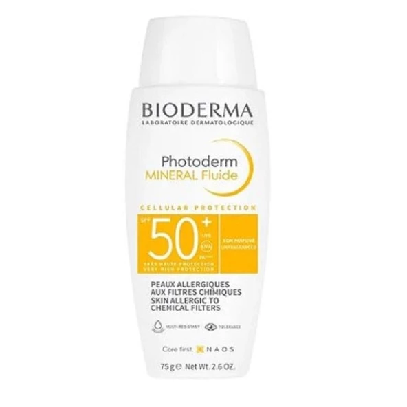 Bioderma Photoderm Mineral Fluide SPF50 75 ml