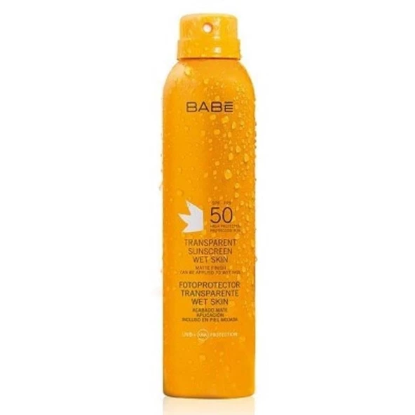 Babe Güneş Koruyucu Transparan Sprey SPF50 + 200 ml