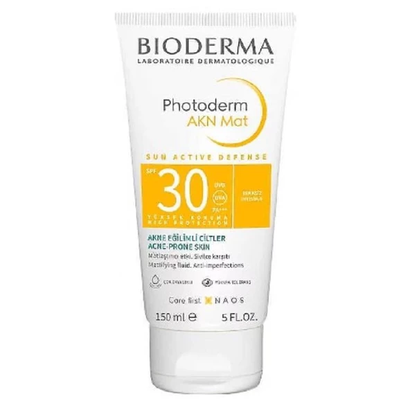Bioderma Photoderm AKN Mat Güneş Koruyucu Krem SPF30 150 ml ürün görseli