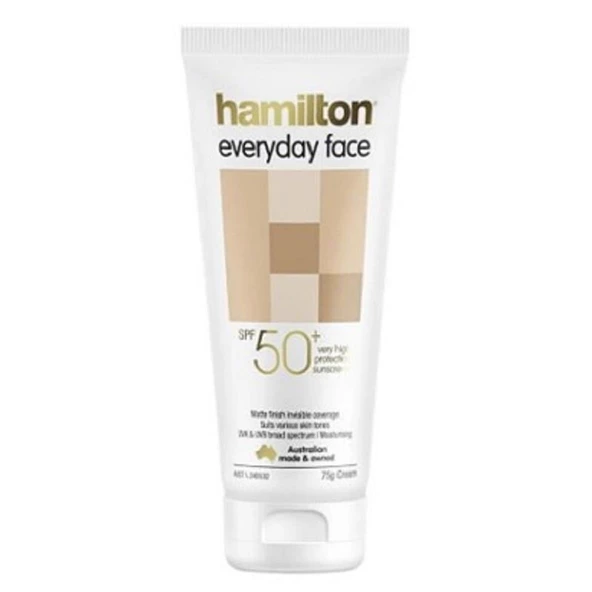 Hamilton Everyday Face SPF50 75 gr ürün görseli