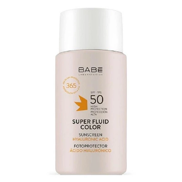 Babe Super Fluid Color Fotoprotector SPF50 Sunscreen 50 ml ürün görseli