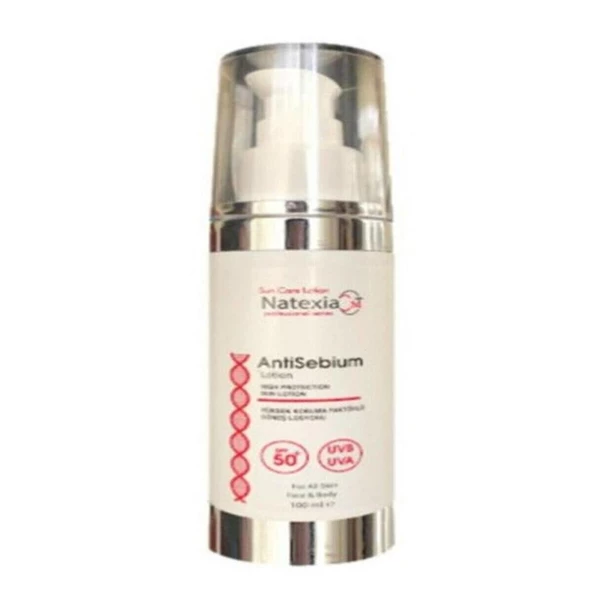 Natexia Sun Care Lotion Antisebium SPF50 100 ml ürün görseli