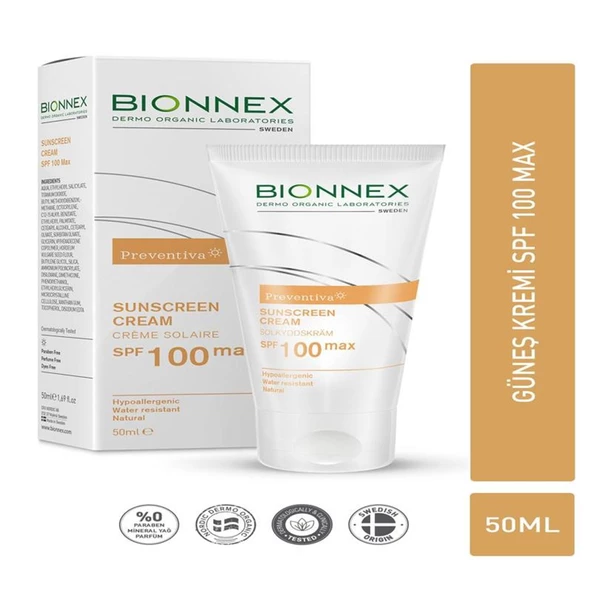 Bionnex Preventiva Sun Crem SPF100+ 50 ml ürün görseli
