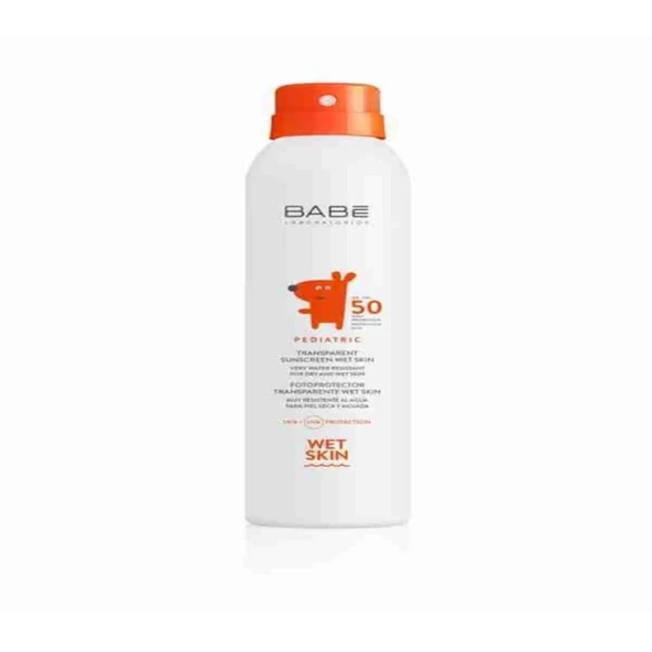 Babe Pediatrik Transparan Güneş Spreyi SPF50 200 ml ürün görseli