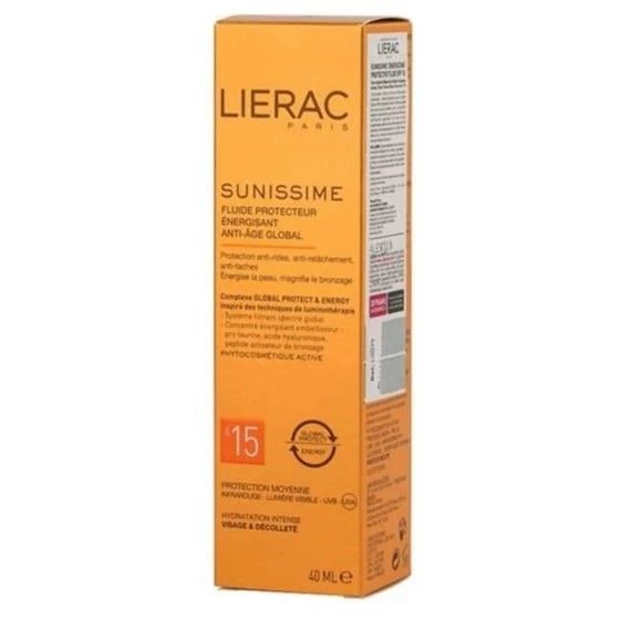 Lierac Paris Sunissime Fluide Protecteur Anti-Age Global SPF15 40 ml ürün görseli