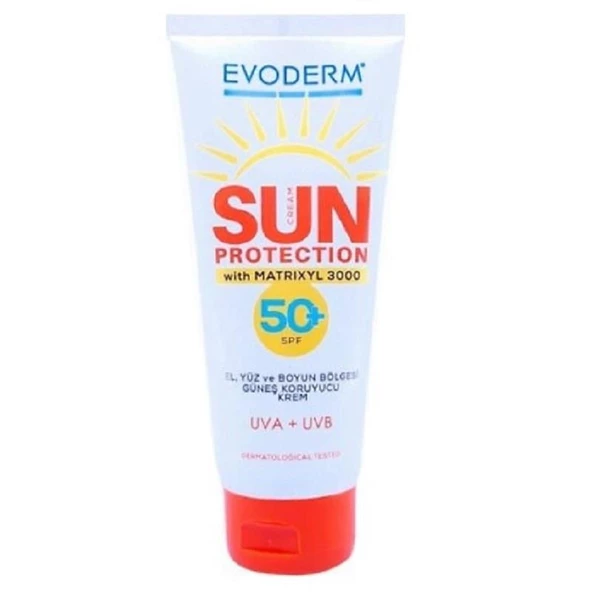 Evoderm Sun Protection Cream SPF50+ 100 ml ürün görseli