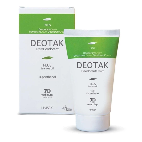 Deotak Krem Deodorant Plus 35 ml ürün görseli